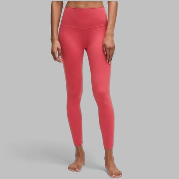 Lululemon-Align High Rise 25”leggings size 6- Desert red - Picture 2 of 8